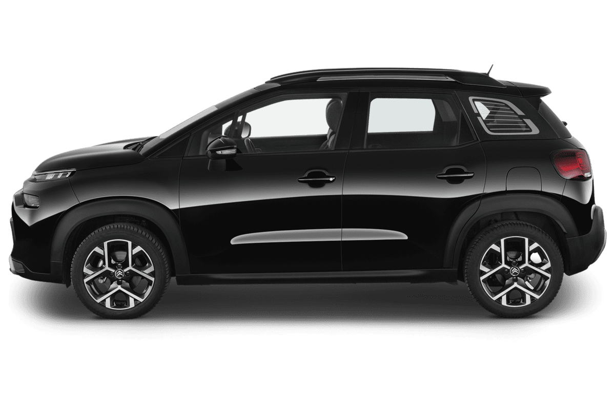 Location SUV automatique Casablanca — Citroën C3 AirCross Noire 2025 — Macys Rent Cars