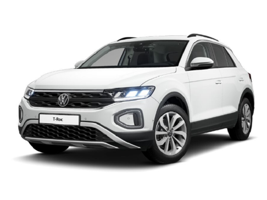Location SUV premium Casablanca — Volkswagen T-Roc Blanche 2025 — Macys Rent Cars