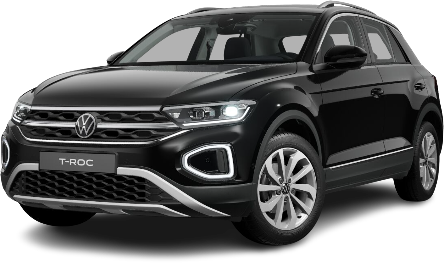Location SUV premium Casablanca — Volkswagen T-Roc Noire 2025 — Macys Rent Cars